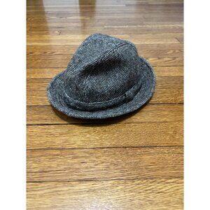 Bailey Premier Collection Mens Fedora Hat Cap Sz Medium Brown Wool Blend